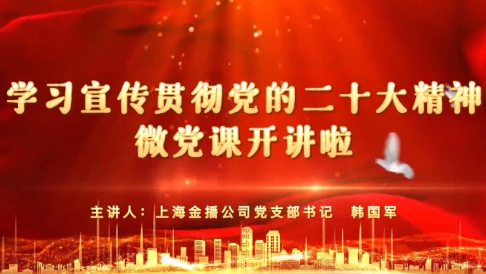 【學(xué)習(xí)宣傳貫徹黨的二十大精神】黨支部書(shū)記講黨課（三）